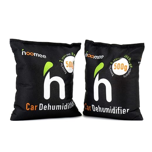 Sacs déshumidificateurs voiture Hoomee - 2 x 500g