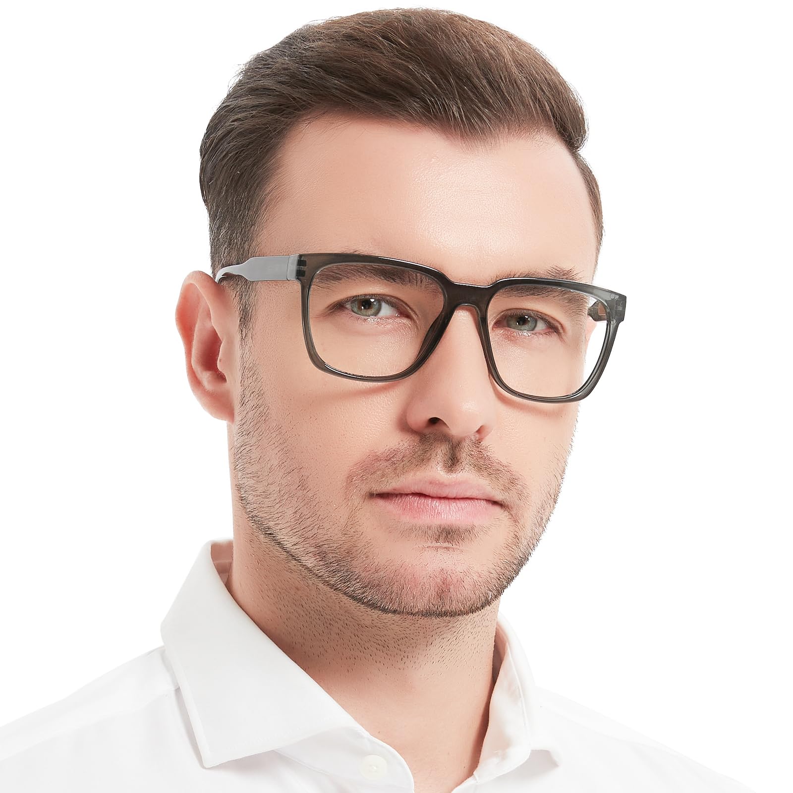 OCCI CHIARI Big Square Reading Glasses Men Comfortable Readers 1.0 1.25 1.5 1.75 2.0 2.25 2.5 2.75 3.0 3.5 4.0