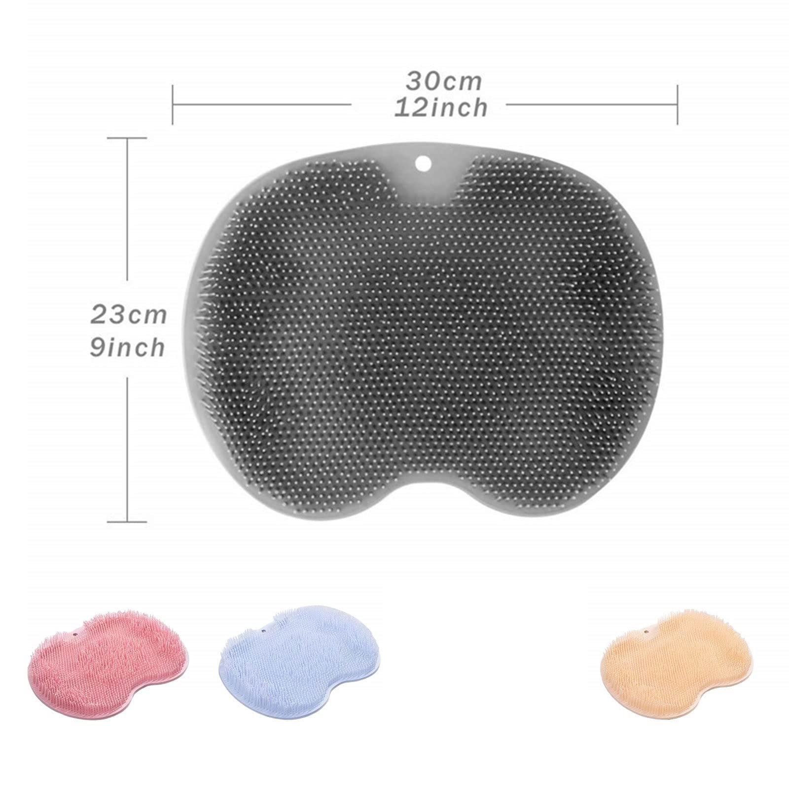 Tapis de Salle de Bain Brosse de Lavage des Pieds Tapis de Massage des Pieds en Silicone Tapis de Douche Massage Salle de Bain Tapis de Bain antidérapant Tapis antidérapant pour Le Lavage