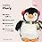 Bearington Christmas Stuffed Animals Christmas Penguin Plush Winter Toy - Flurry 7