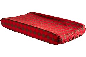 Trend Lab Northwoods Changing Pad Cover, Gray and White Buffalo Plaid
