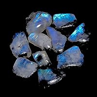 Vista 23 de Natural Yaxaite Raw Slice Gemstone- Healing Crystals for DIY Jewelry Making -Loose Natural Cabochon -Perfect for Crafting Unique Jewelry Designs