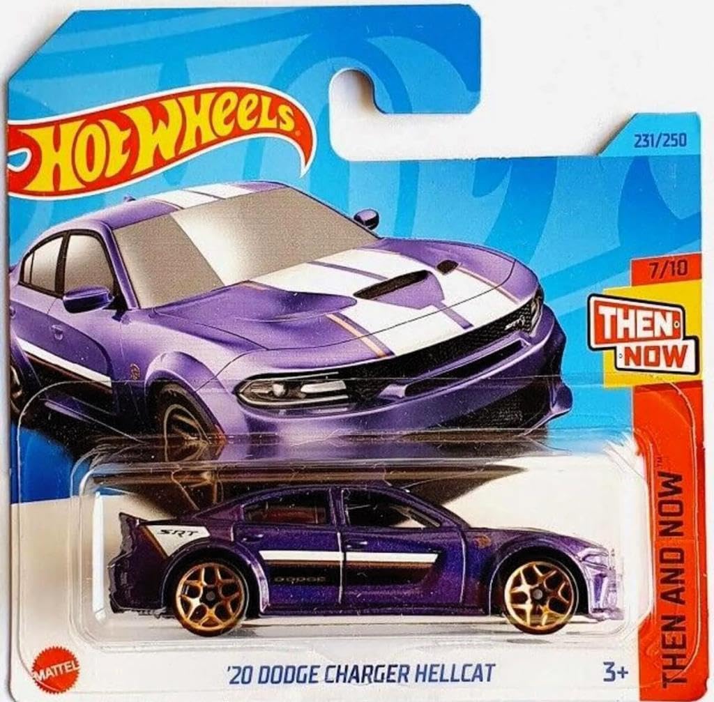 Hot Wheels - '20 Dodge Charger Hellcat - Then and Now 7/10 - HKJ45