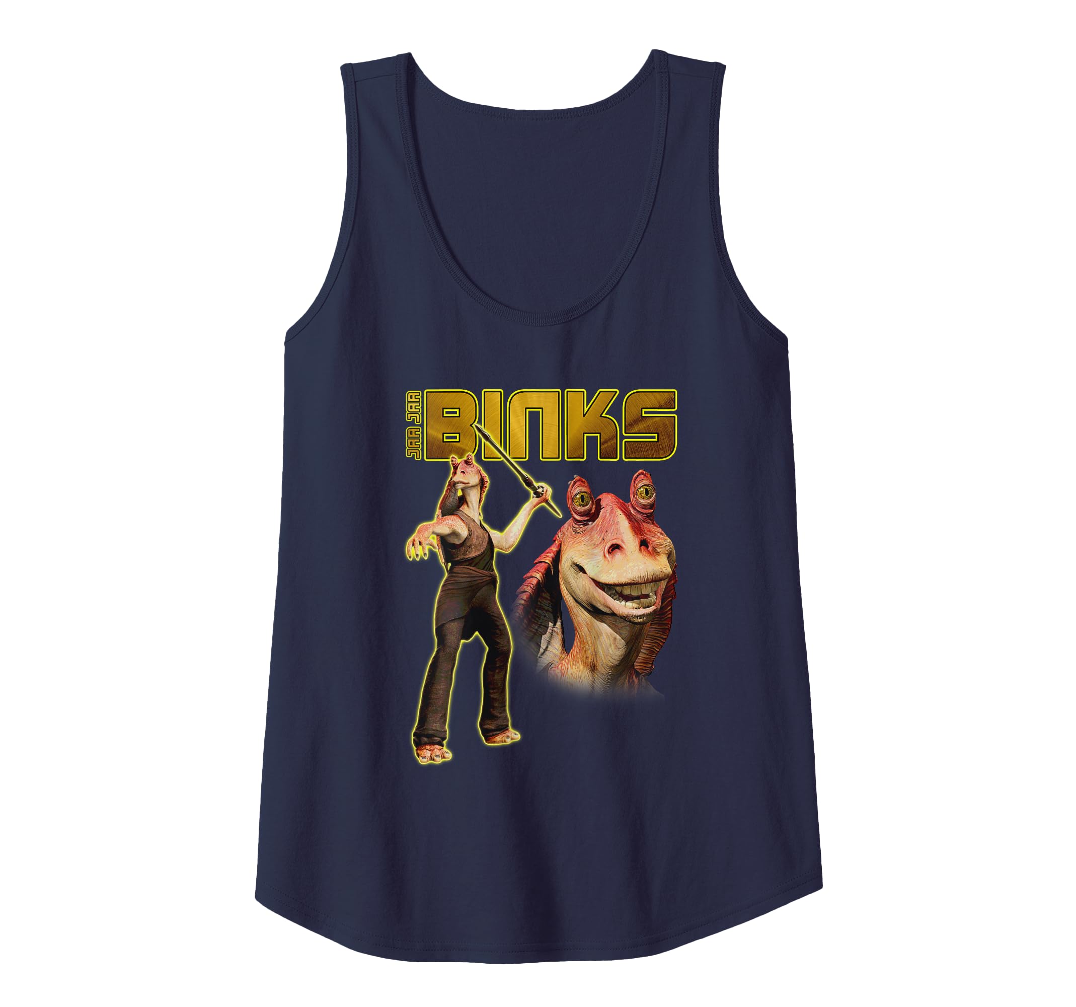 Haut Jar Jar Binks Star Wars en textile premium et finitions soignées