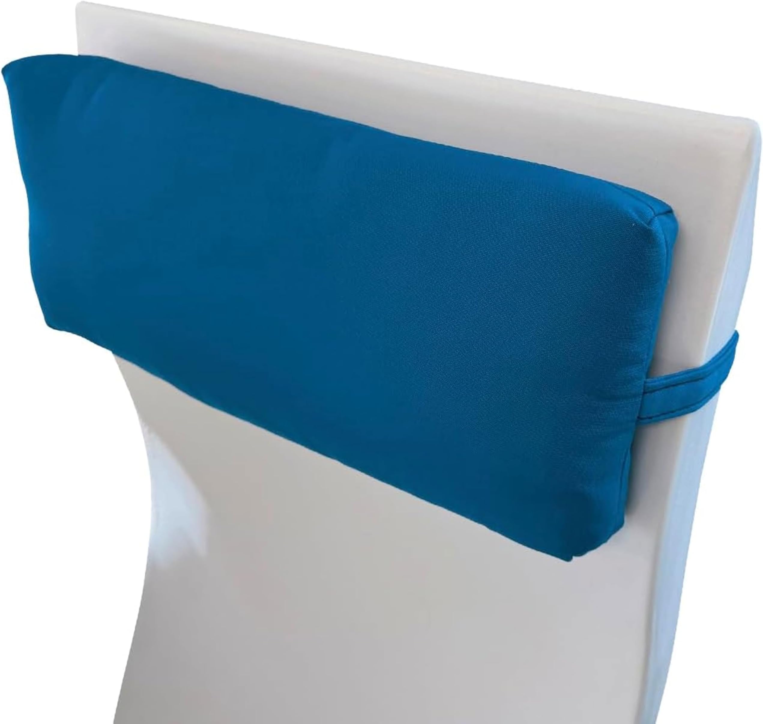 Sunbrella Headrest Pillow -fits Ledge Lounger (Pacific Blue)