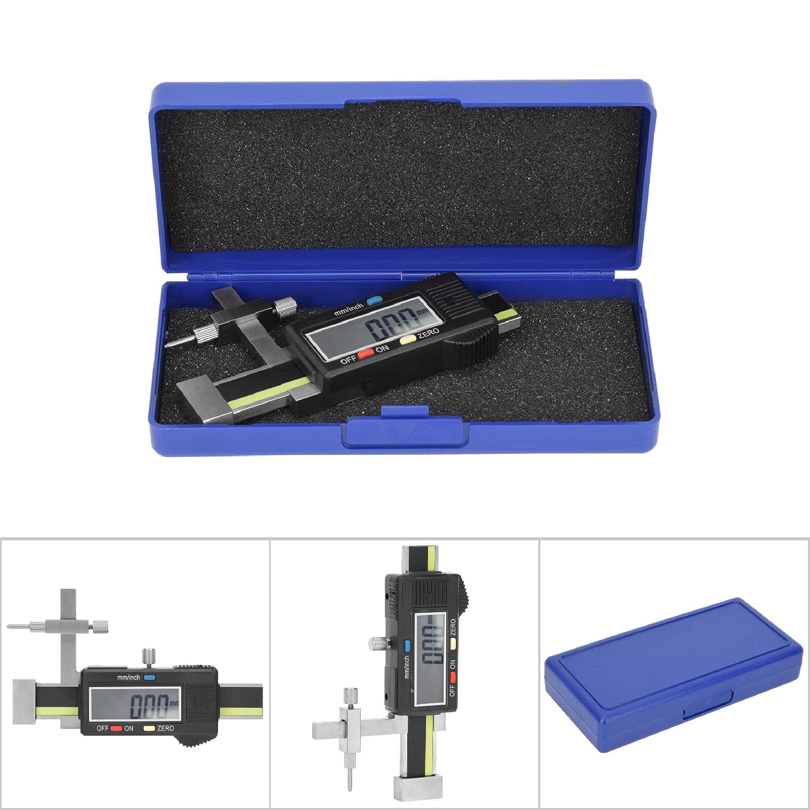 Regla de espacio de acero inoxidable C1-10p C1-10P, medidor de espesor de precisión, ± 10 herramienta de medición de pasos de 0.01 mm para ingeniería, calibración mecánica