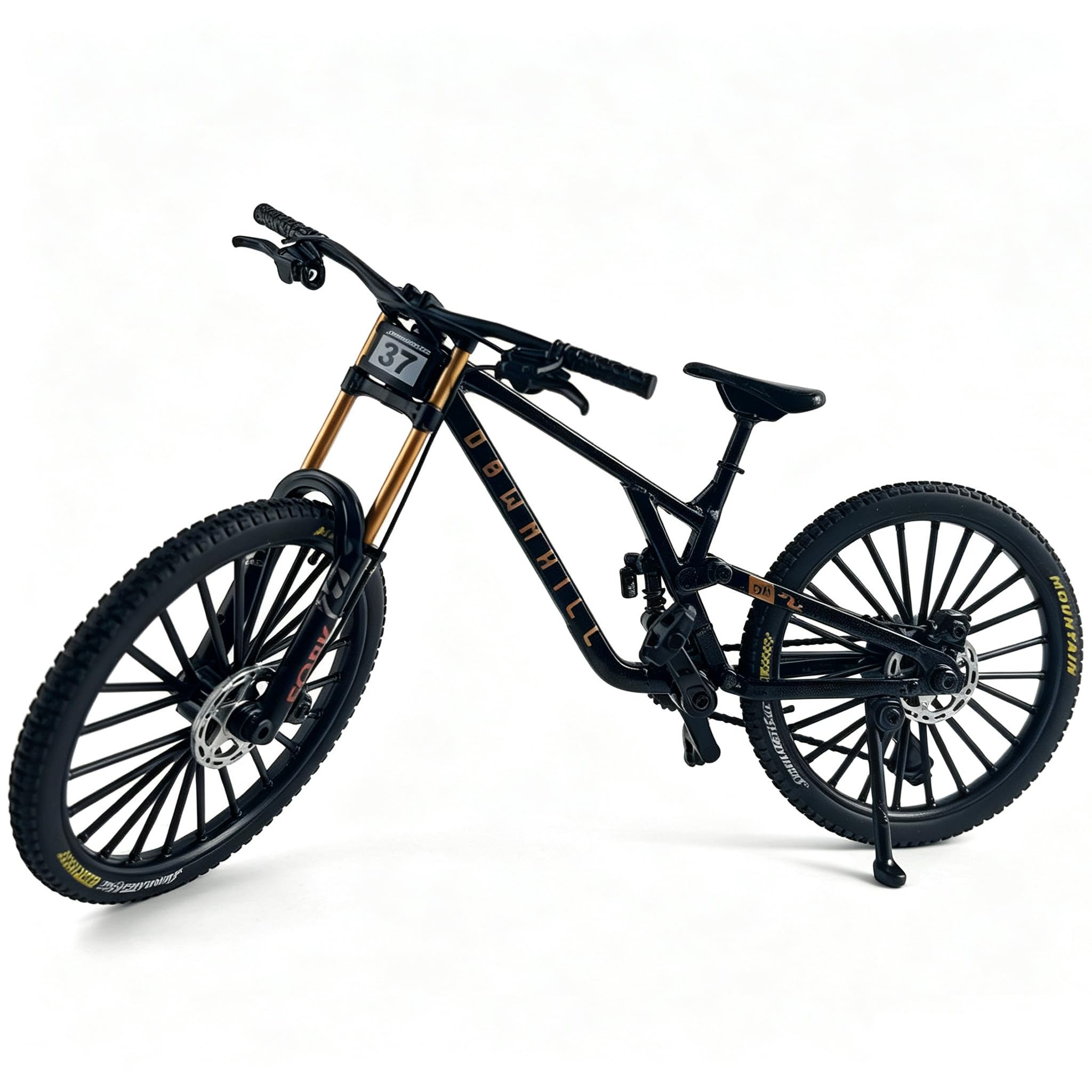 Finger Mountain MTB Bike Model for Adults 1:8 Scale, Black