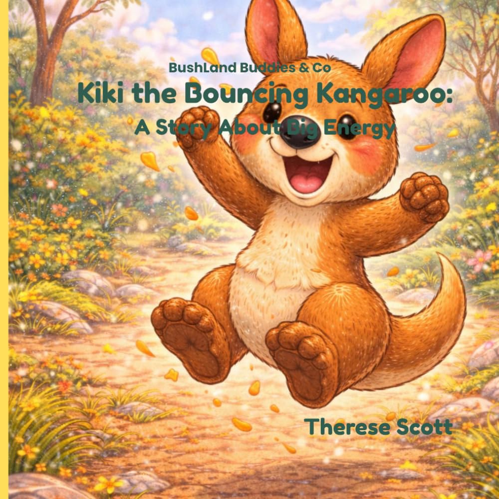 Kiki the Bouncing Kangaroo:: A Story About Big Energy (Bushland Buddies & Co)