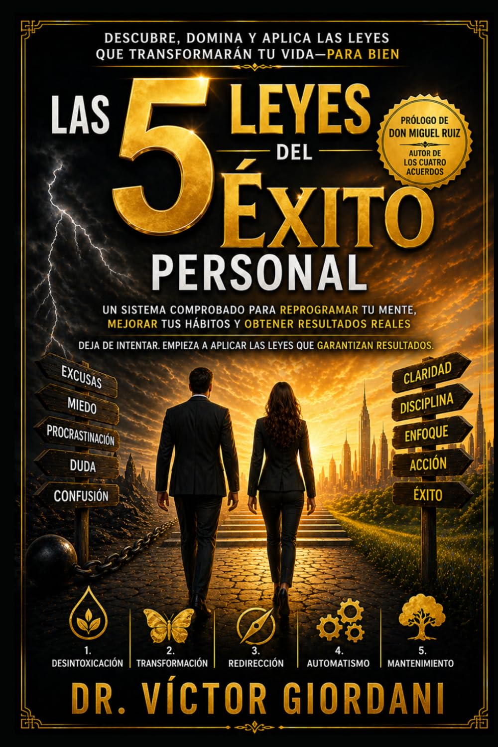 LAS 5 LEYES DEL EXITO PERSONAL: TU BOLETO HACIA UNA MEJOR VIDA