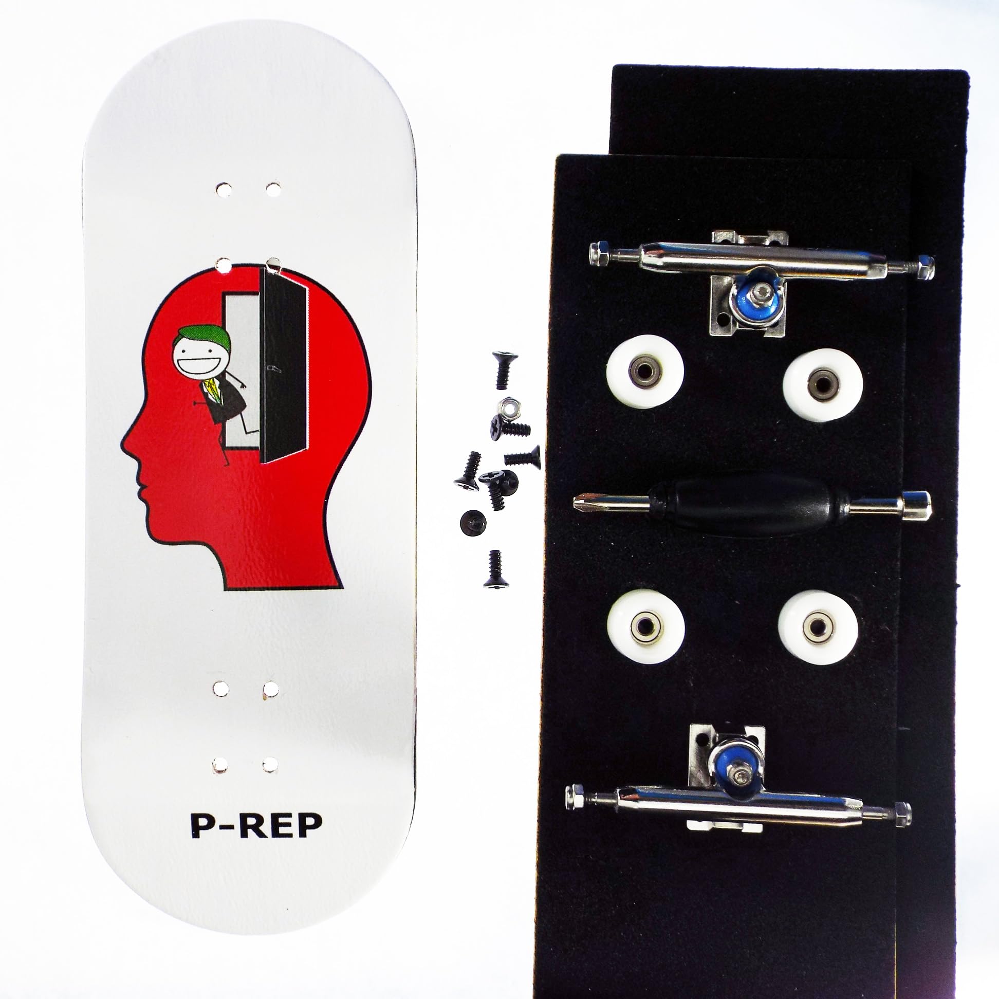 P-REP V2 Pro Performance Complete Wooden Fingerboard 34mm - Larry TS