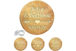 Personalized Cookie Stamps for Baking: Wedding or Family Name Cookie Cutter