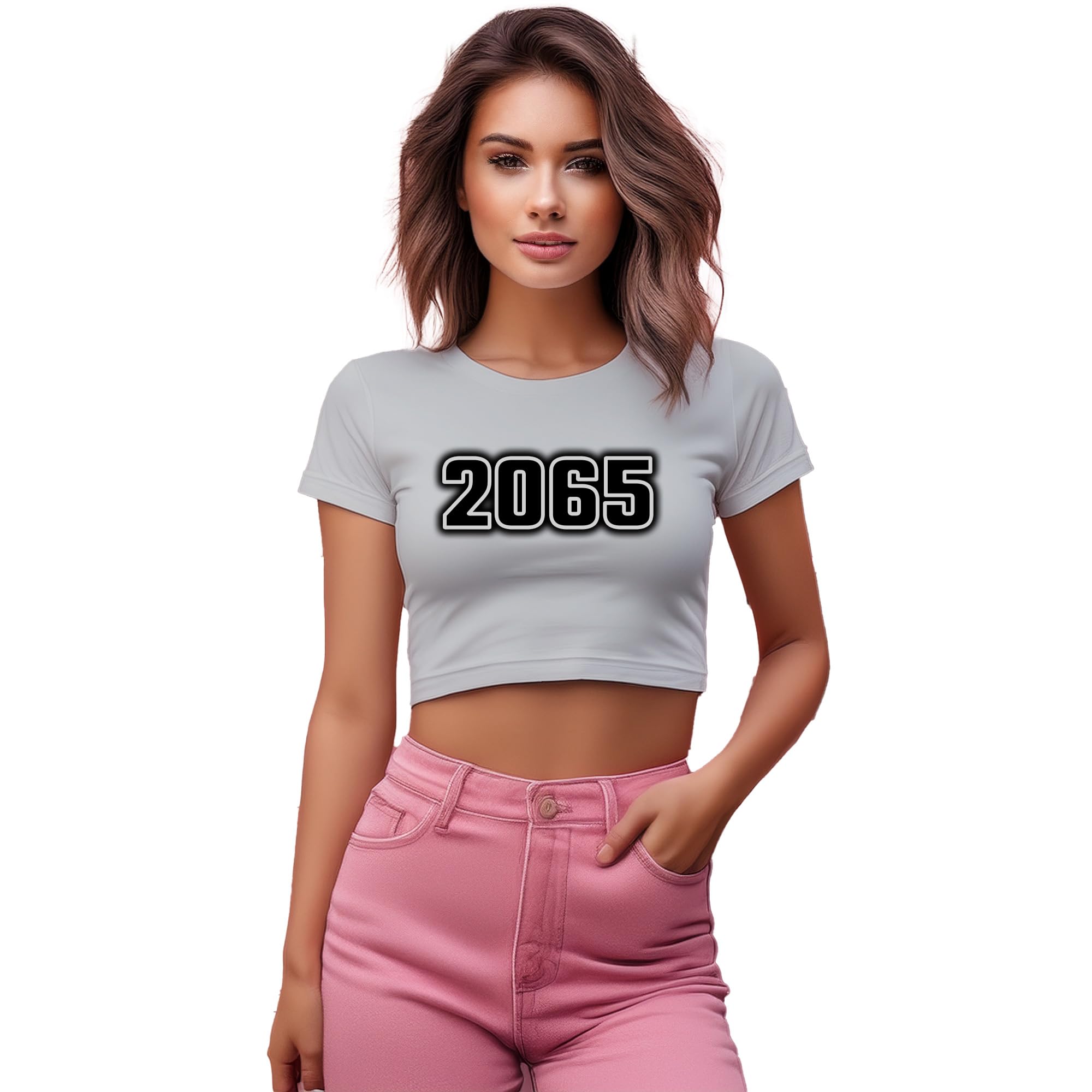 Crop top gris pour femme solution mode confortable contre la chaleur