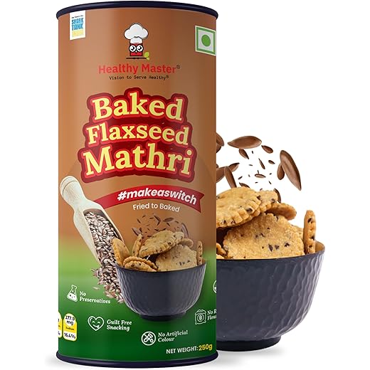 Healthy Master Flax Mathri 250g