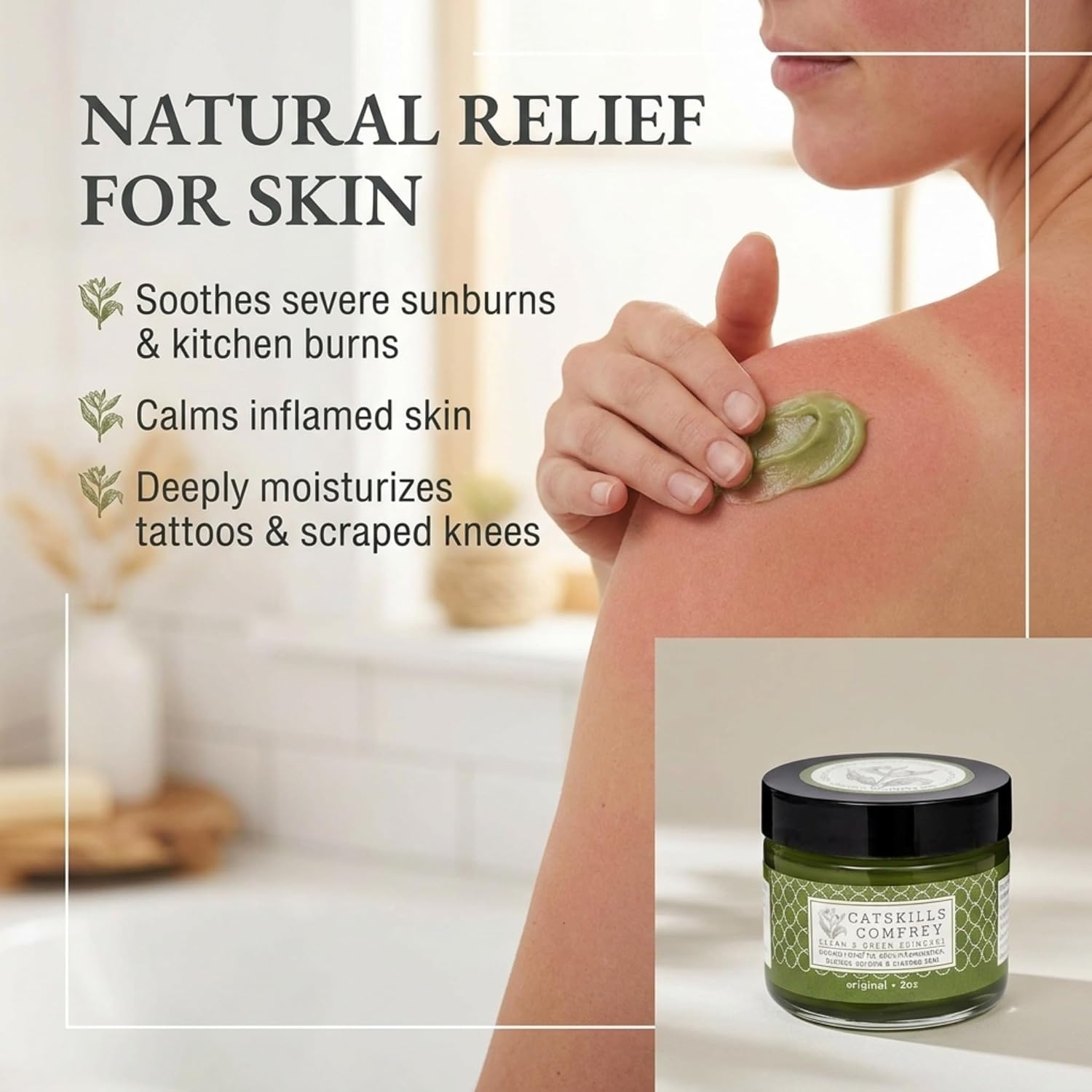 Calendula Plus 2oz - Extremely High Concentration of Calendula + Comfrey, Enriched via Infusion Process - Full-spectrum Array of Medicinal Benefits/Skin-surface Issues