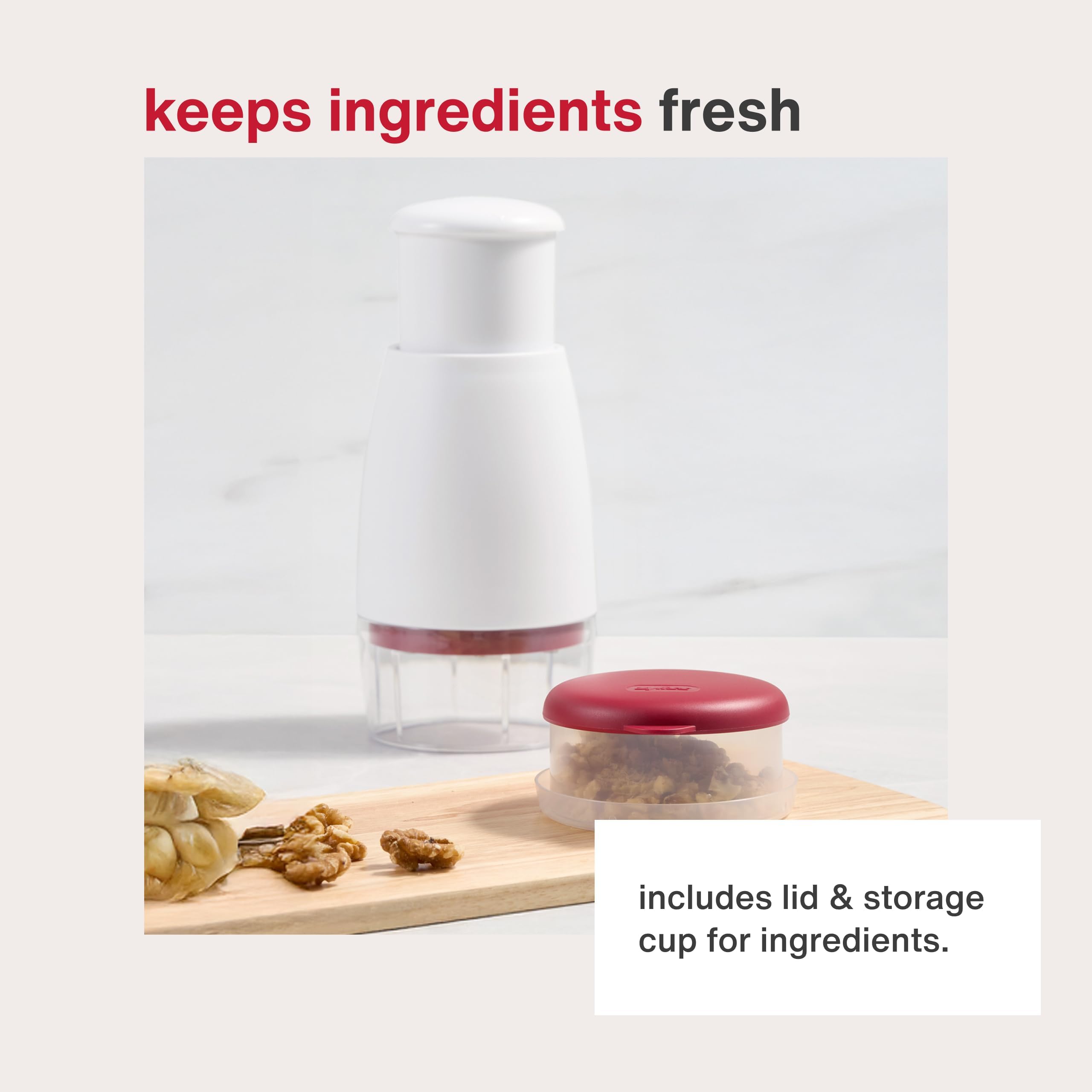 Amazon.com: Zyliss Zick Zick Classic Food Chopper - Manual Food