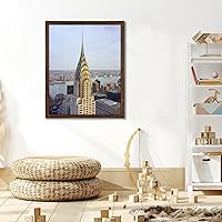 Vista 18 de Dark Brown 12x18 Frame Set of 3 - Rustic Woodgrain 12 x 18 Poster Frame with Plexiglass for Wall Gallery Display, 12x18 Picture Frame for Puzzles