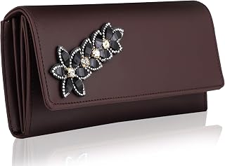 MR. RAAQ CREATION Women's and Girls Hand Clutch Mobile Hand Purse Wallet 4 Card Slot Price In India