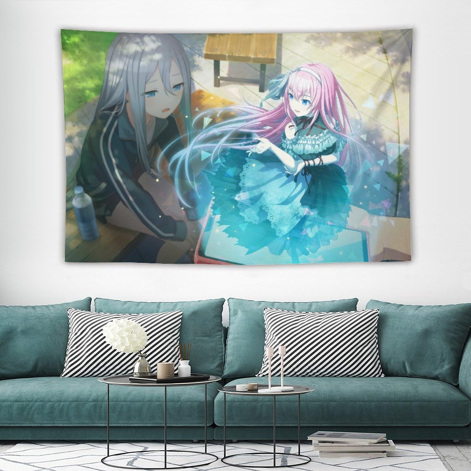Amazon.co.jp: 巡音ルカ 宵崎 奏 タペストリー アニメ 大判