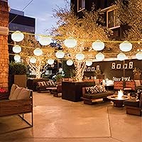 Vista 7 de Nuevas Luces de Cadena de Construcción LED de 100 Pies de Grado Industrial, Mejores para Sitios de Construcción, Renovación, Pasillos, Patio, Mina