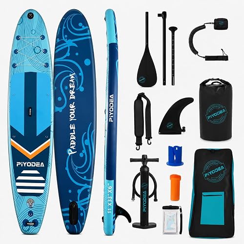 Inflatable Stand Up Paddle Board Wide product photo (Paddleboards) — ScooterReviewPro review