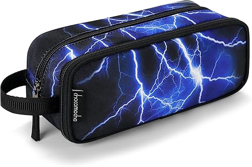 Miniatura 6 de Choco Mocha Estuche para lápices para niñas, estuche pequeño con cremallera suave para niñas y niños, lindo estuche para lápices para niñas, estuche