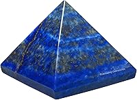 Vista 402 de Amazing Gemstone Amethyst Pyramid Crystal Healing Stones - 2" Great Pyramid Figurine of Natural Stone Pyramid for Meditation, Reiki, Chakra