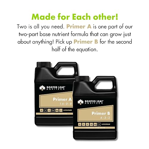 Miniatura 4 de Primer A - Fertilizante para plantas de nitrógeno potasio a base de carbono, 100% nutrientes biodisponibles que contienen ácidos orgánicos para