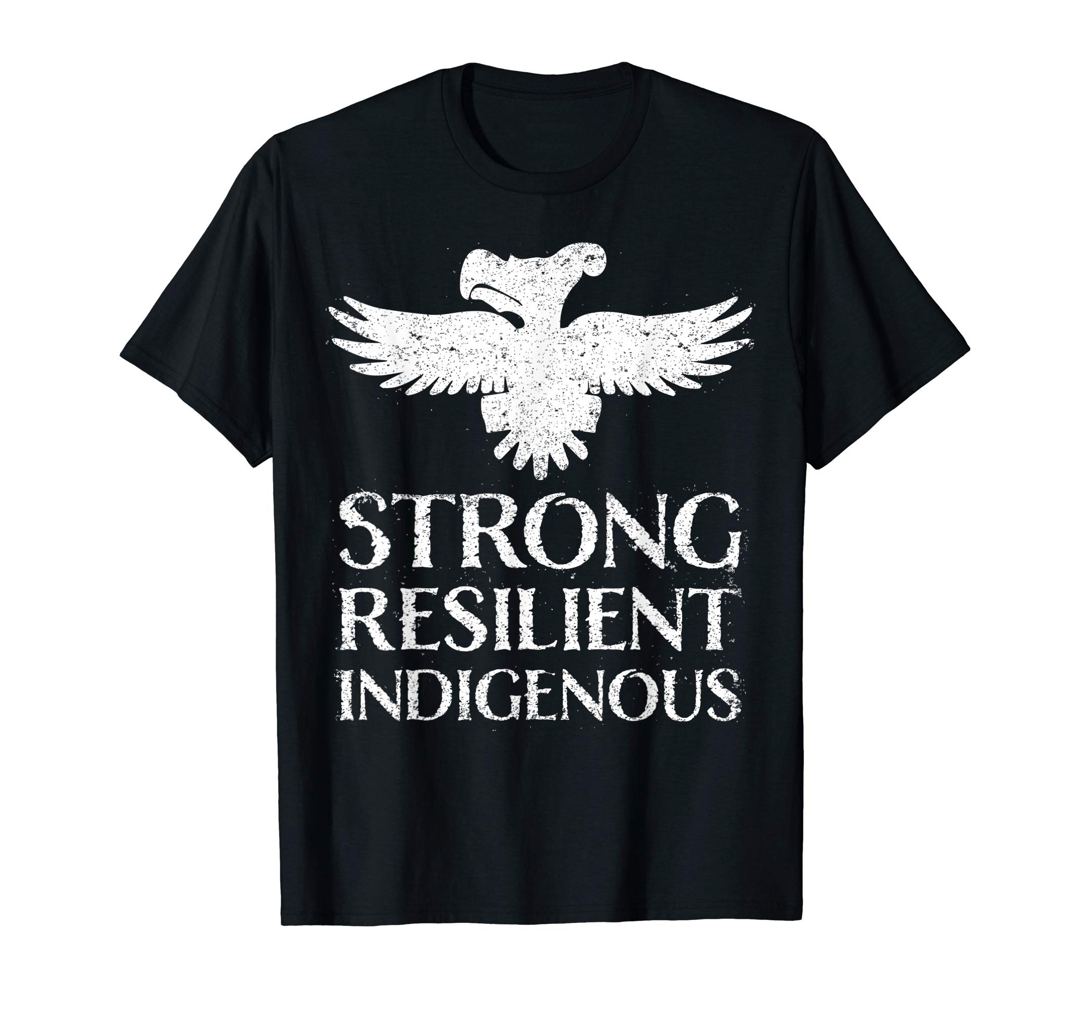 NATIVE DESIGNED TEESSTRONG RESILIENT INDIGENOUS THUNDERBIRD NATIVE AMERICAN BIRD T-Shirt