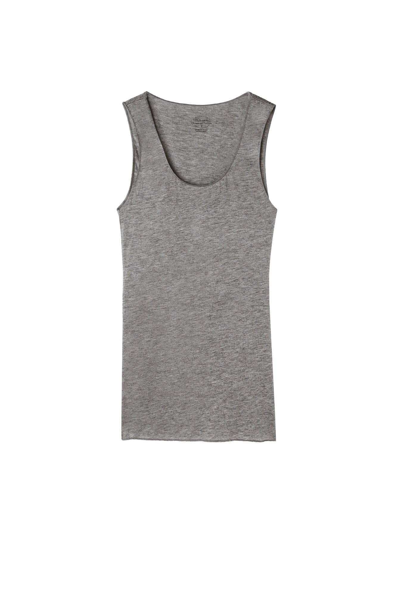 Intimissimi Womans Modal Cashmere Ultralight Wide-Shoulder Top