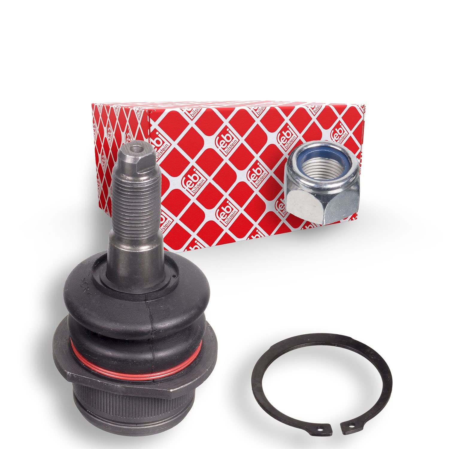 Febi Bilstein 02107 Giunto Sferico Con Dado Bloccaggio Ed Anello Sicurezza, 1 Unità-image