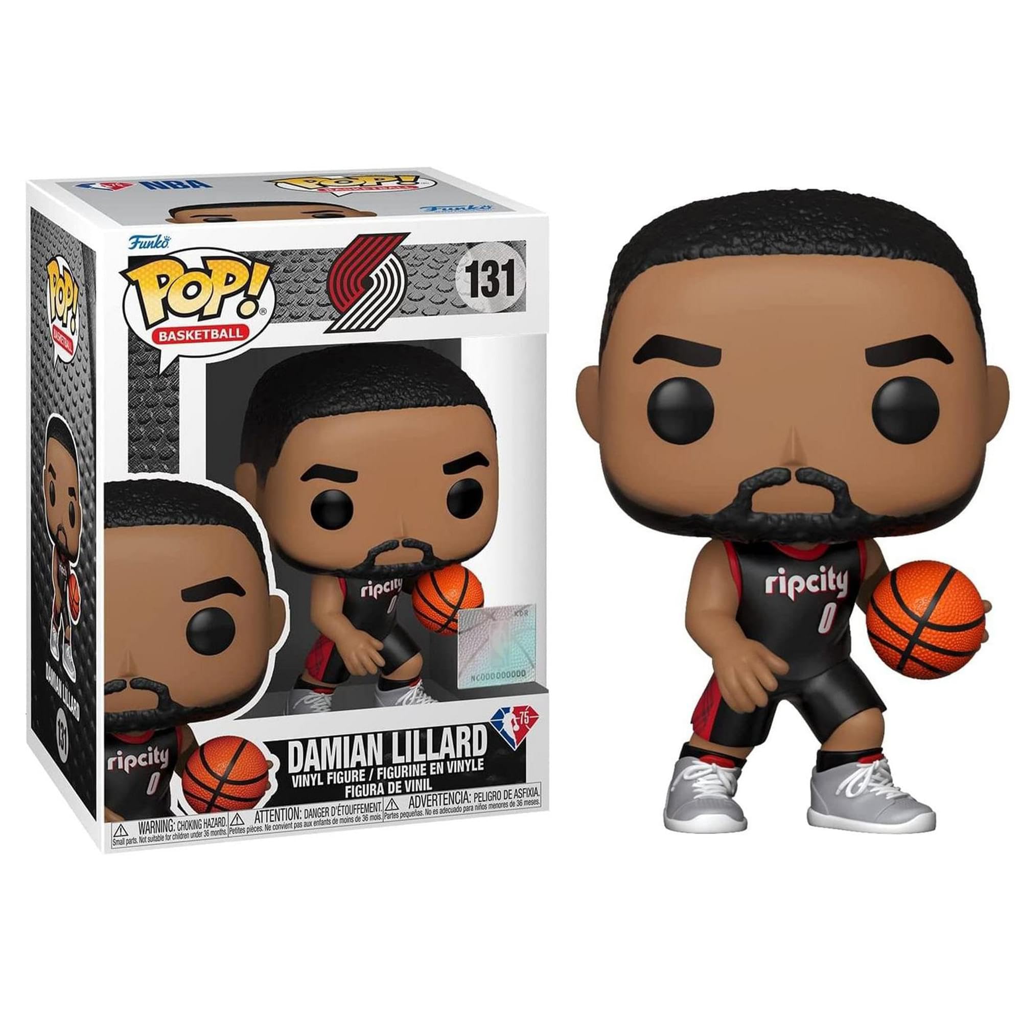 Amazon.com: POP Pop! NBA: Blazers - Damian Lillard POP NBA