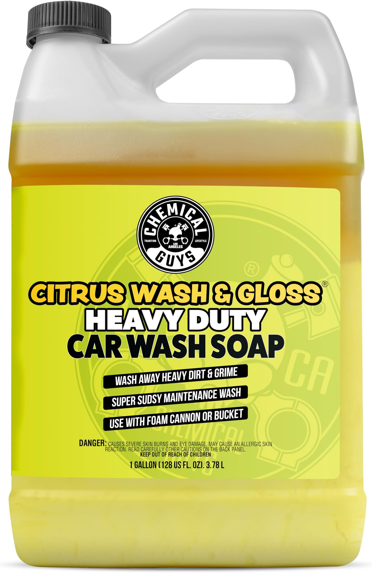 CWS301 Citrus Wash and Gloss Concentrated Car Wash (3.79 L)