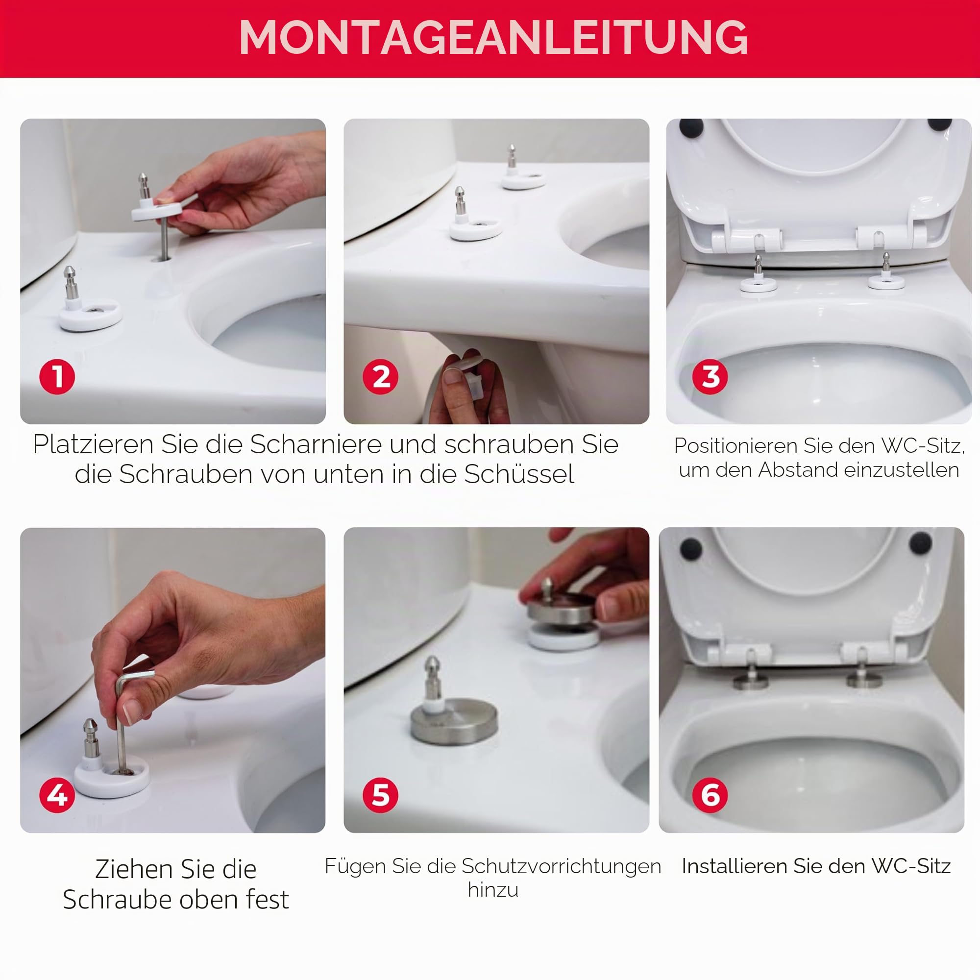 Wirquin WC-Sitz Marbella, blau, 20723074