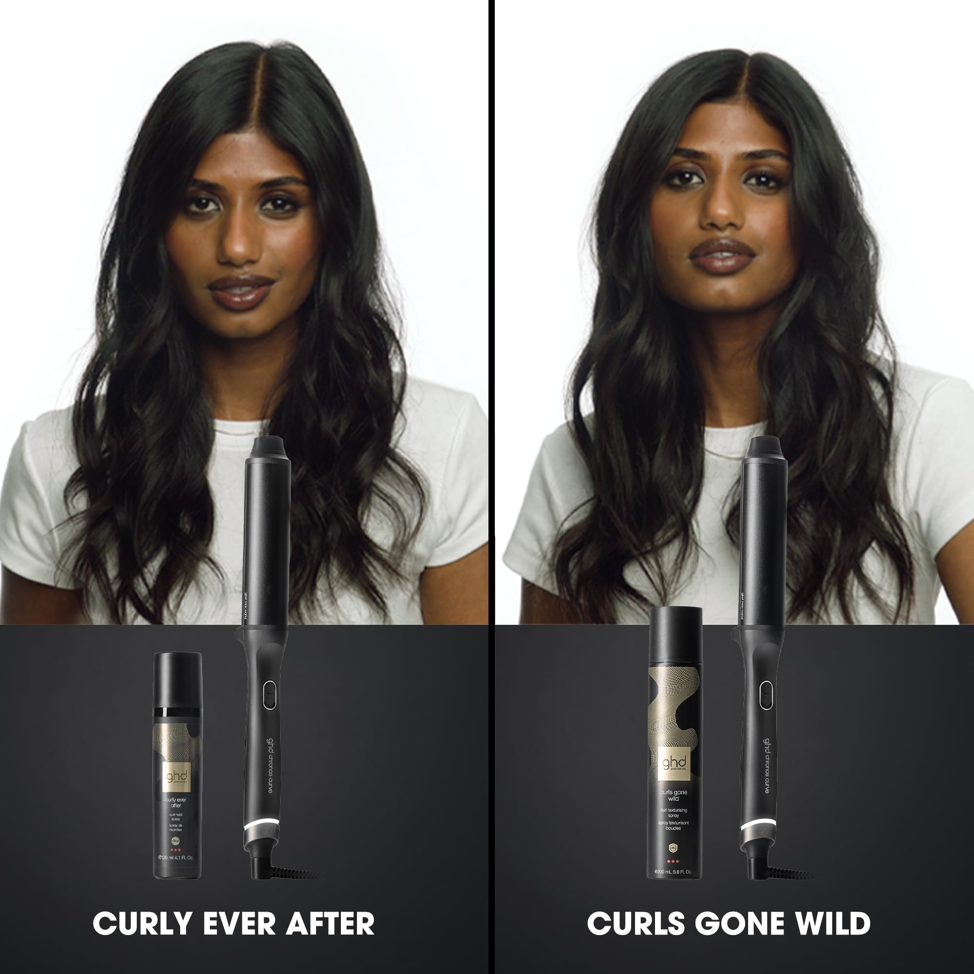 ghd - Boucleur ghd Chronos Curve Max Wand - Fer à boucler cheveux - Diamètre 38mm pour ondulations souples et légères - Coiffure facile 3x plus rapide, sans dommage - Cheveux longs à très longs