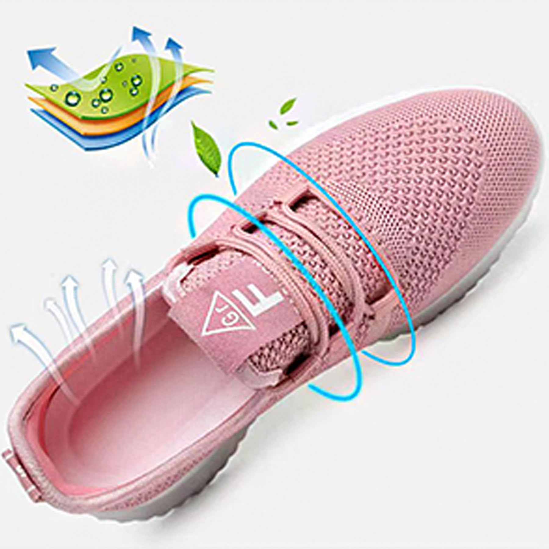 Damskie buty sportowe do biegania tenisówki na świeżym powietrzu sportowe siłownia lekkie buty robocze oddychające na co dzień wygodne buty do biegania