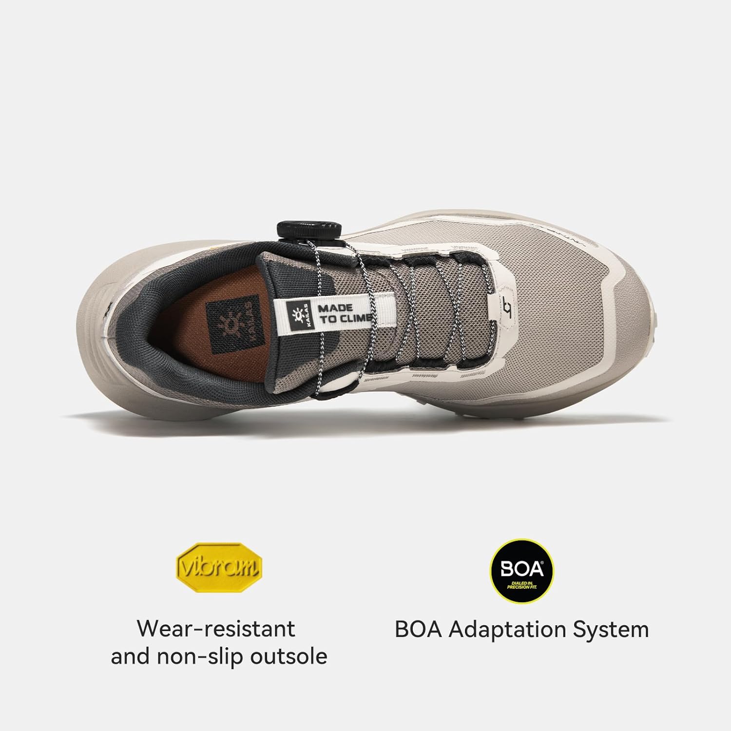 KAILAS Women's Kuocang BOA Trekking Hiking Shoes Anti-Slip Outdoor Mountaineering Shoe