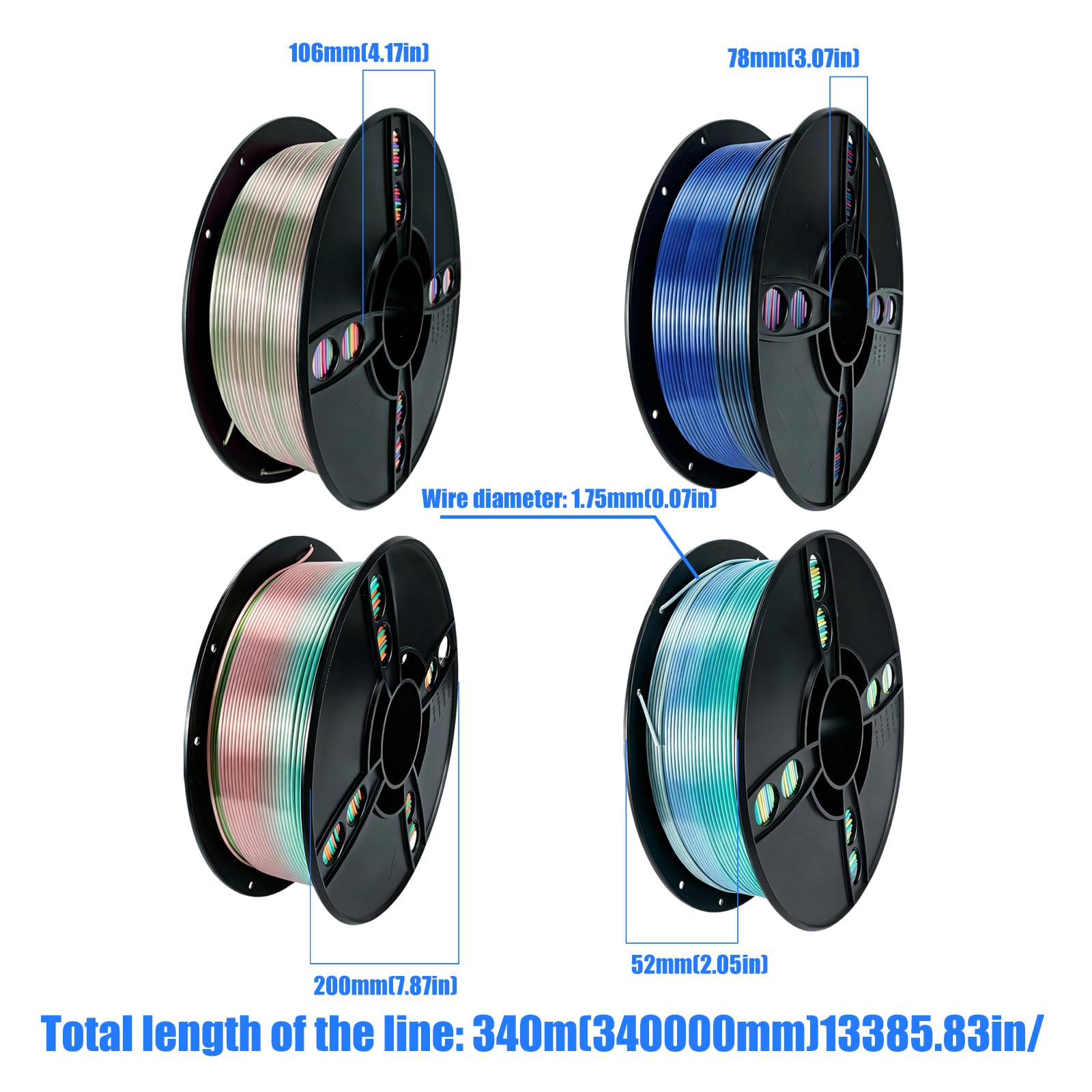 3D-Drucker-Filament, 1,75 mm, C