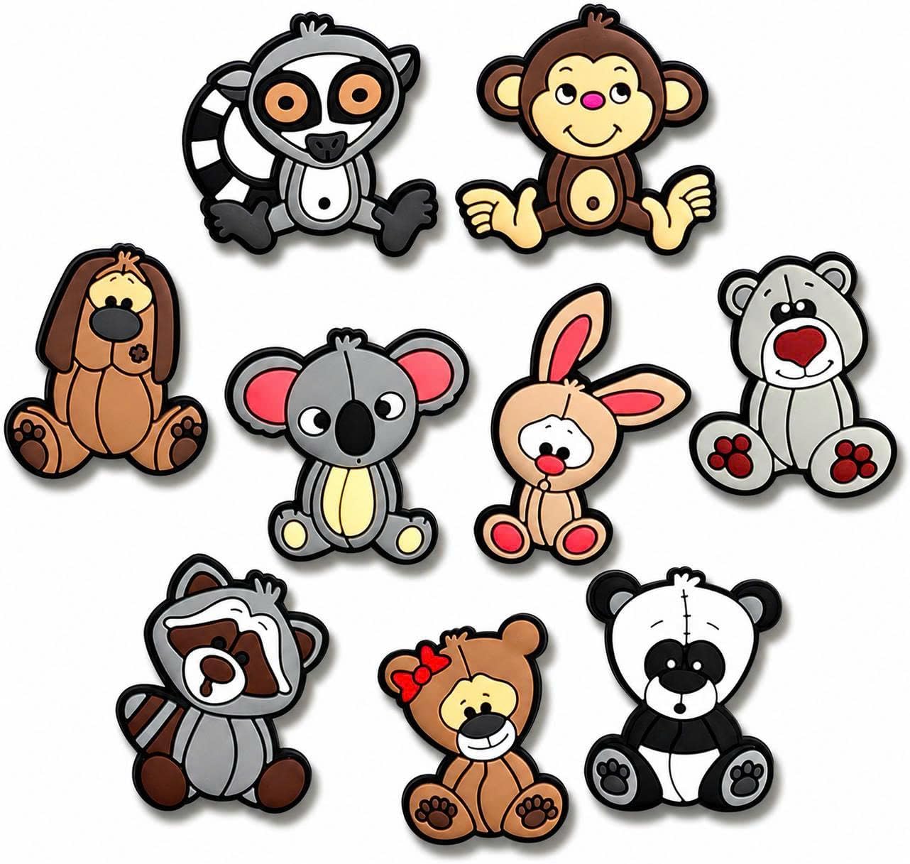 PVC Shoe Charms for Clog Sandals, Decorative Charms Accessories Set for Teens & Adults, Various Theme Designs, Not a Toy image 3