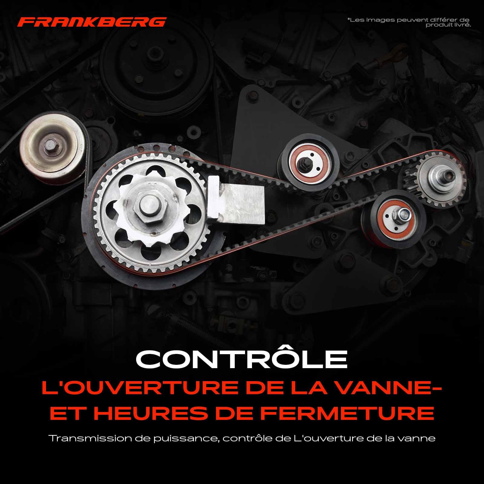 Frankberg dispositif de tension du tendeur de courroie de distribution | KP26PK1835XS; Compatible avec: Série 3 Touring E91, Série 3 E90, Série 1 E87