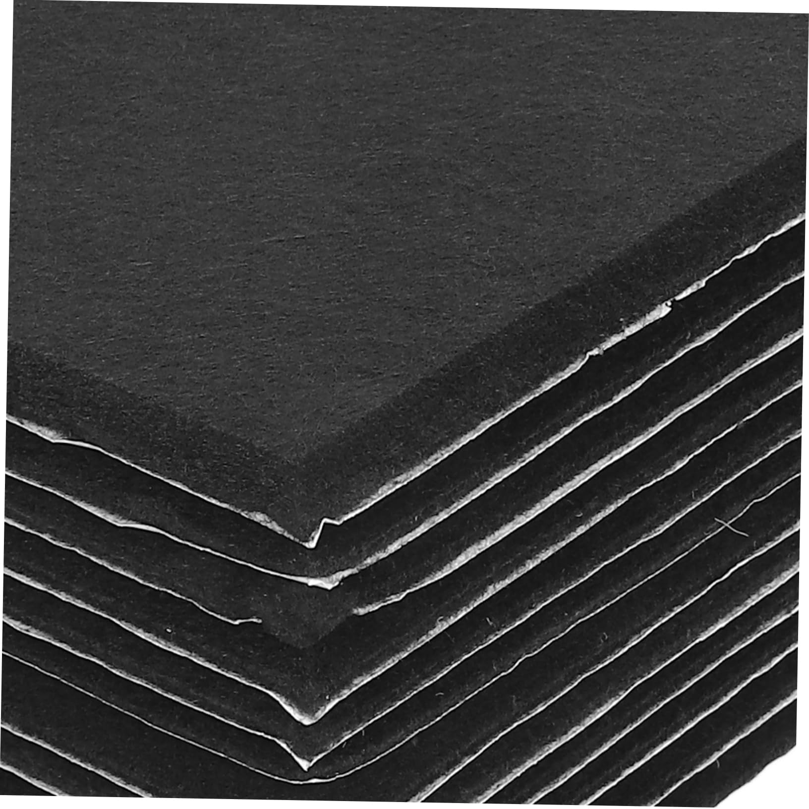 Panel Insonorizado Autoadhesivo 12 Piezas Negro Poliéster