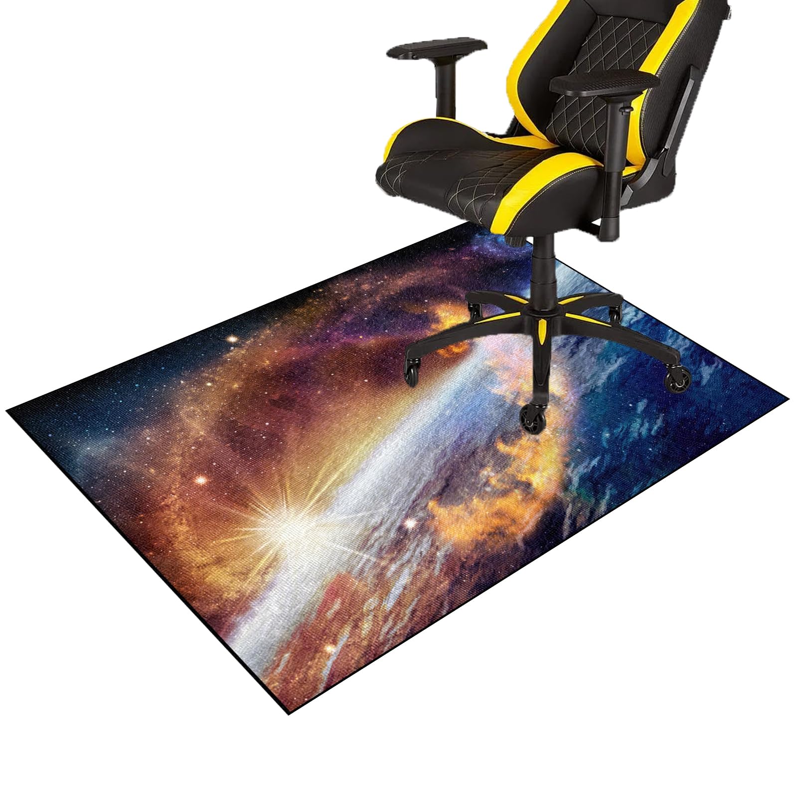 Fcenghox 515A Gaming Chair Mat For Carpet Floor Heavy Duty Office Chair Mats For Carpeted And Hardwood Floor Carpet Protector Chair Mat For Home Office Floor Mat Computer Rolling Chair Mat Easy Glide 70 X 100 Cm