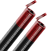 Vista 14 de Muelles de extensión de puerta de garaje de doble bucle para servicio pesado de 80 libras (paquete de 2) - Dorado Muelles para reparación