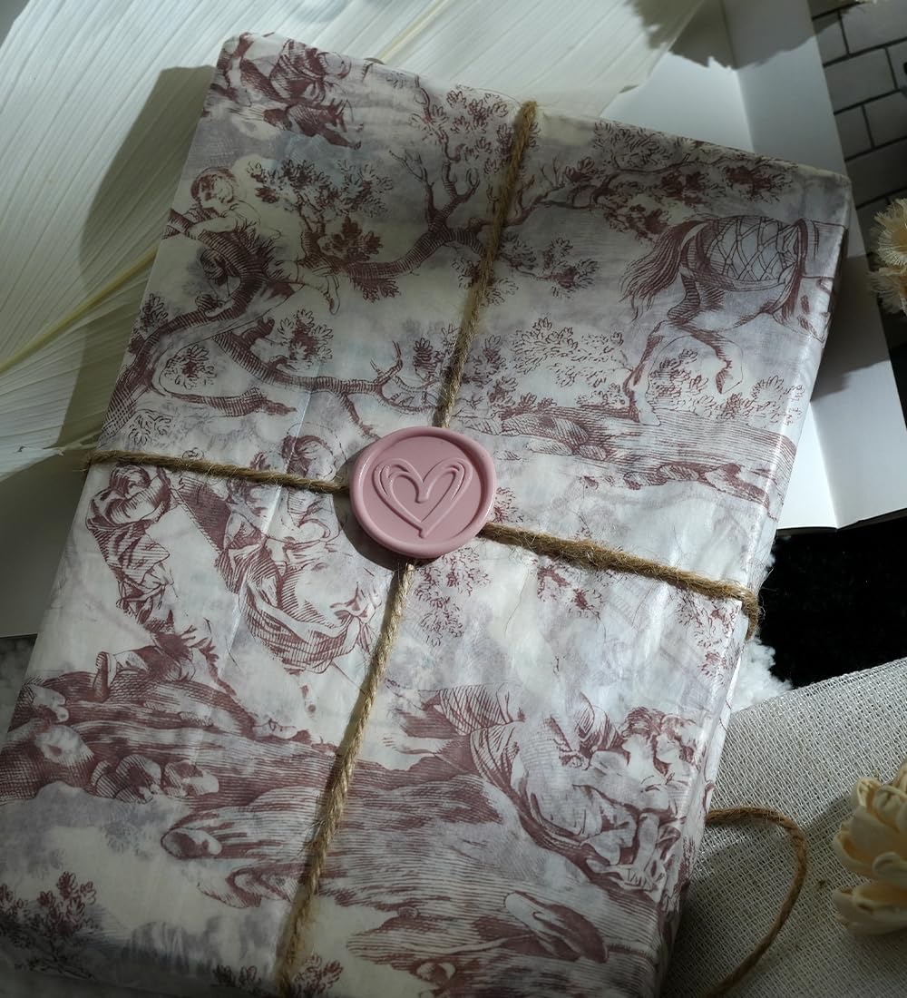 YZROHYI Wachssiegel Aufkleber 50 Stück - Selbstklebend Für Hochzeit & Einladungen