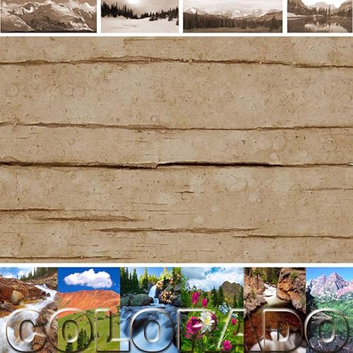 Scrapbook Customs 14222 Colorado - Papel para álbum de recortes (12 x 12 pulgadas), 1 hoja