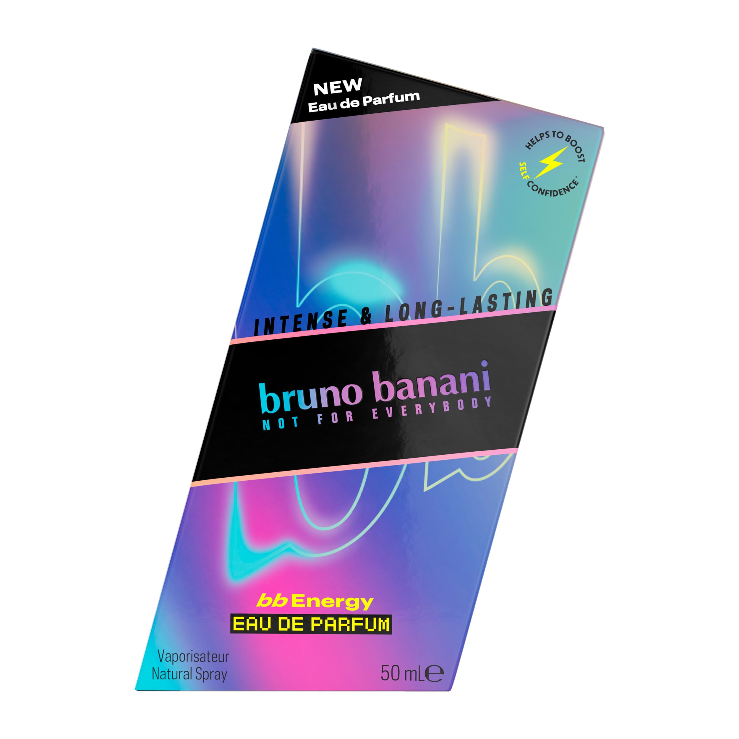 bruno banani bb Energy Eau de Parfum für Ihn, holziger, maskuliner Fougère-Duft, der Selbstvertrauen weckt, vegane Formel, 50 ml – Ansicht 3