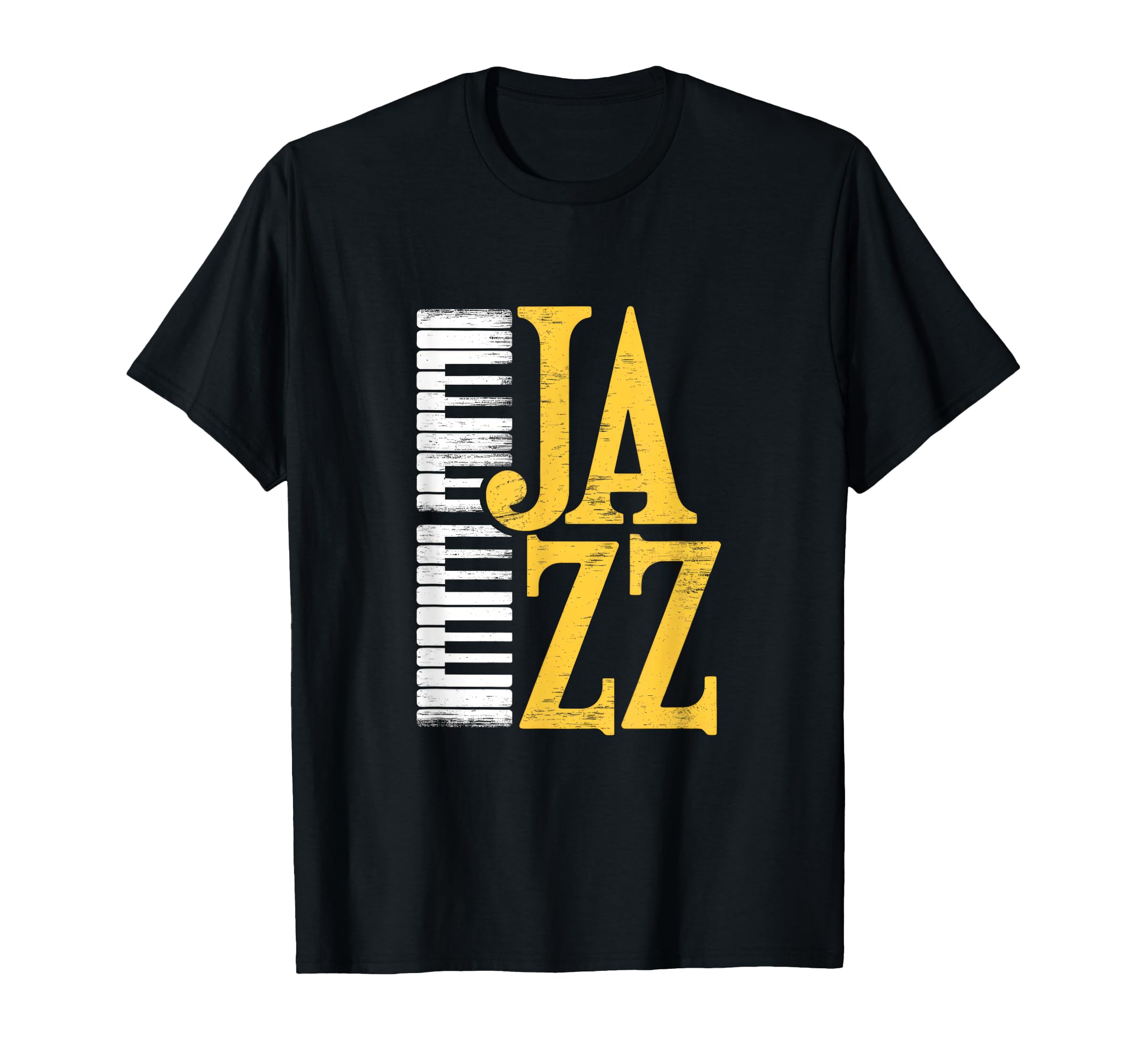 Jazz - Jazz Music Piano Band Rhythm Groove Notes T-Shirt