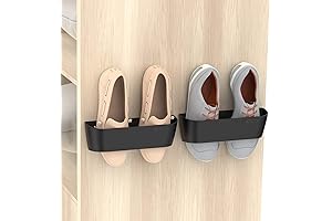 Space-Saving Wall Mounted Shoe Rack Organizers