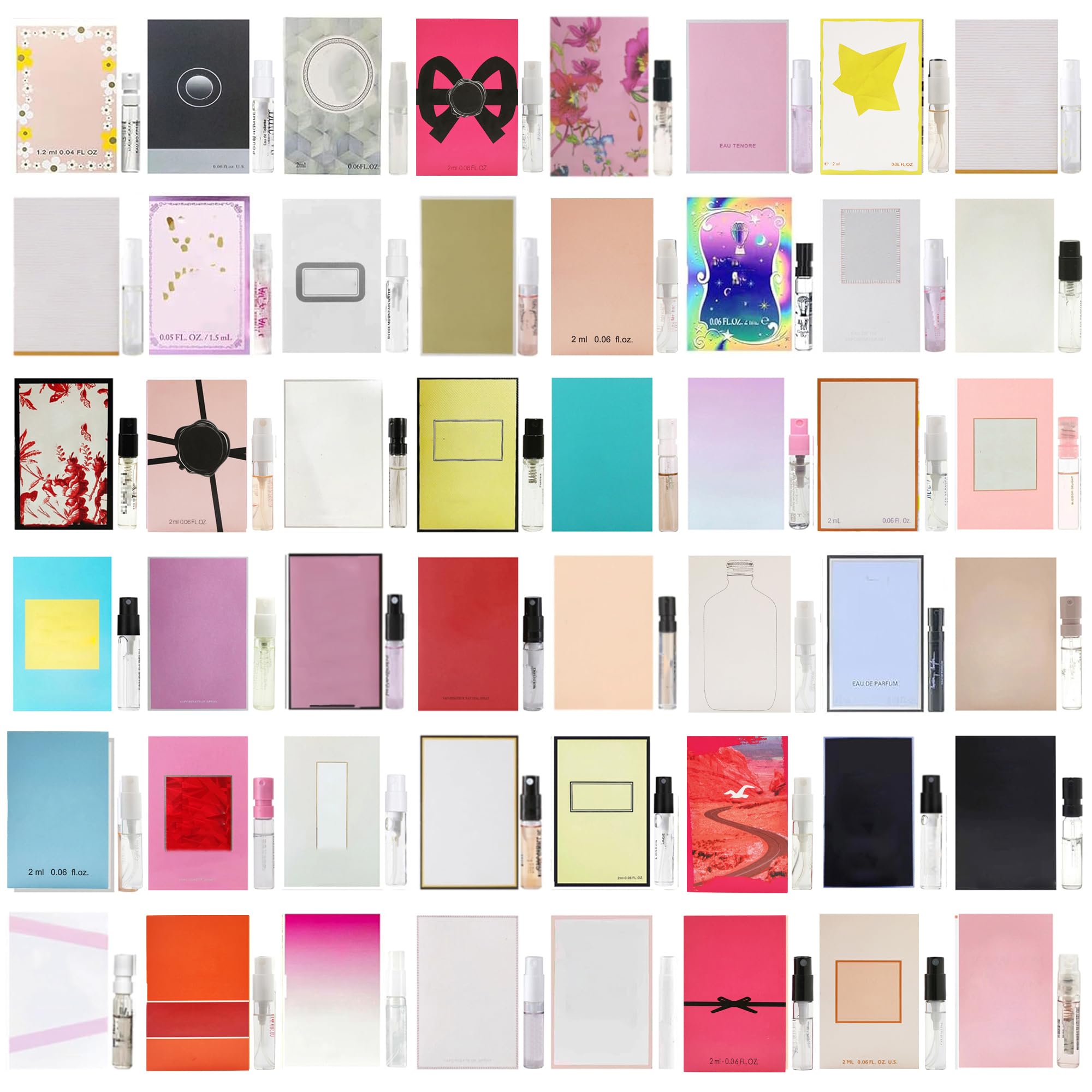 Perfume Samples for Women, 12 Sample-Size Perfume Set, Luxury Designer Perfume Samples with Versatile Designs, Long-lasting Perfumes for Women