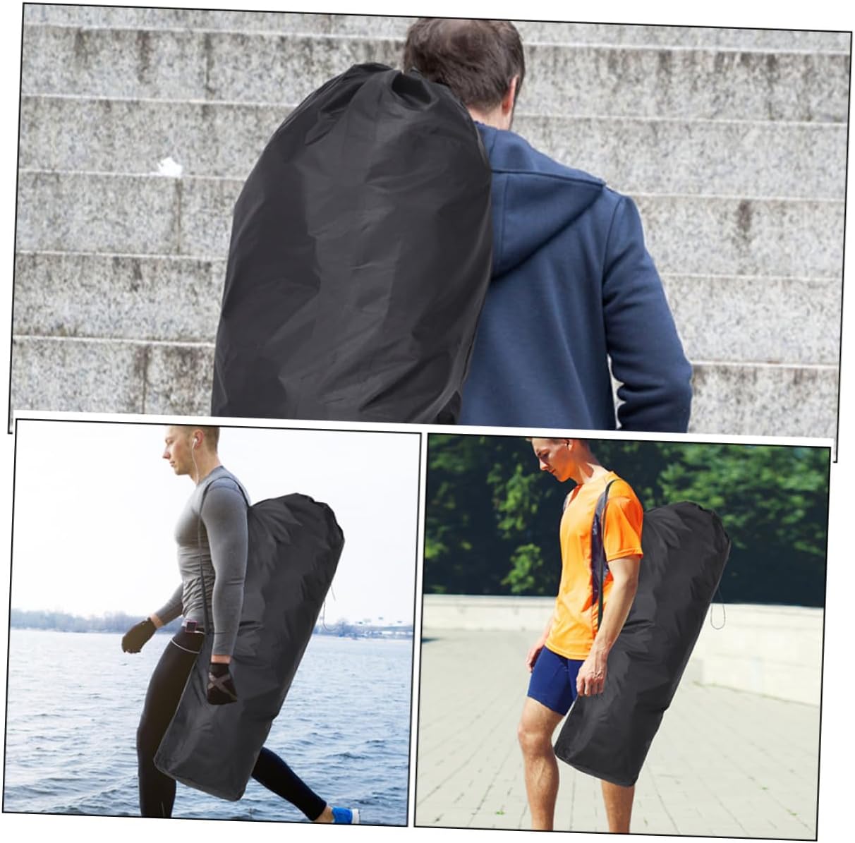 VICASKY 2pcs Stroller Travel Bag and Gate Check Umbrella Stroller Cover for Airplane Lightweight Compact Folding Transport Carrying Bag