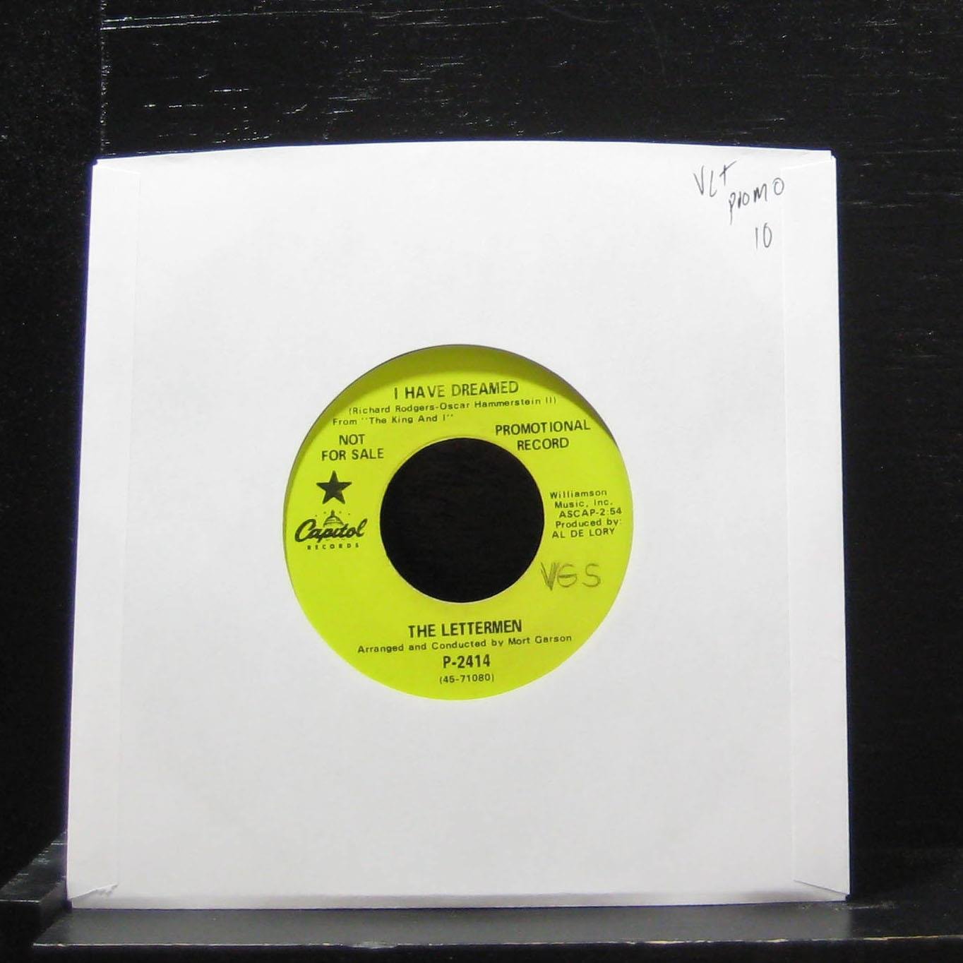 The Lettermen I Have Dreamed / The Pendulum Swings Both